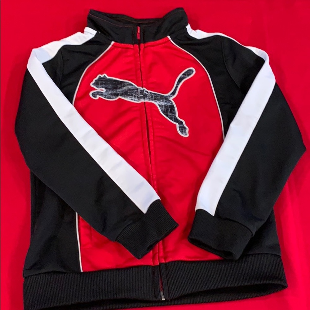 Kids Puma Zip Up Jacket, Boys size 5